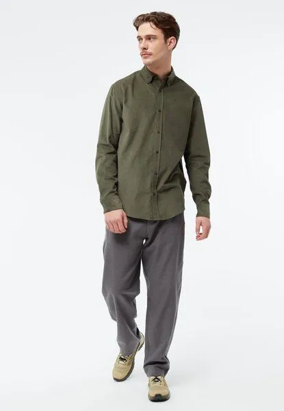 Givn Berlin Cordhemd Modell: Fabio, Dark khaki, – Produktbild 3 von 5