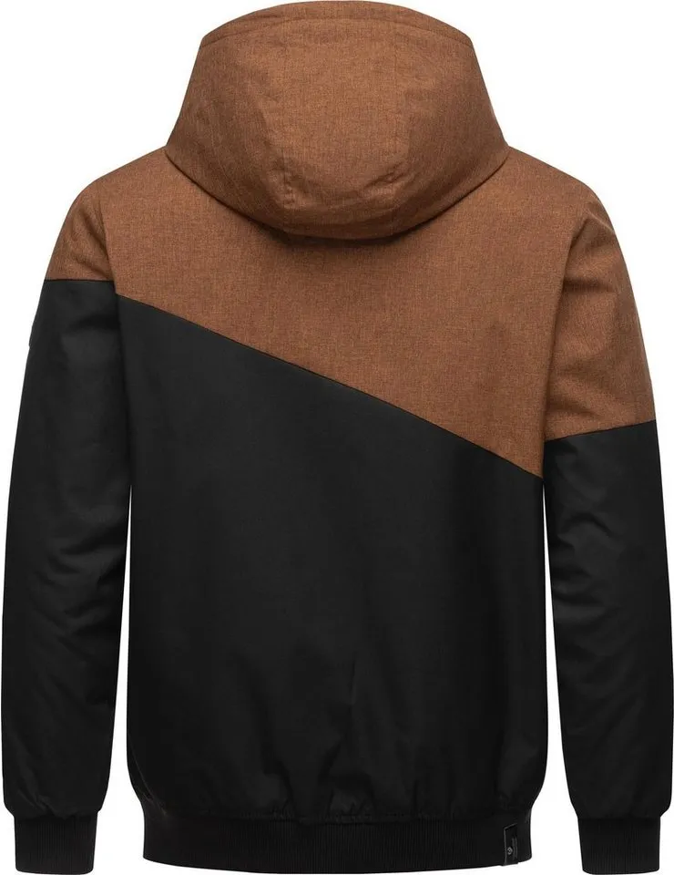ragwear ragwear Winterjacke Wings stylische Herren Outdoorjacke mit großer Kapuze, Orange, – Produktbild 4 von 4