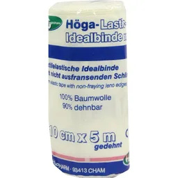 Höga-Pharm HÖGA LASTIC Idealbinde 10 cmx5 m m.Cellophan 1 St Binden – Produktbild 1 von 1