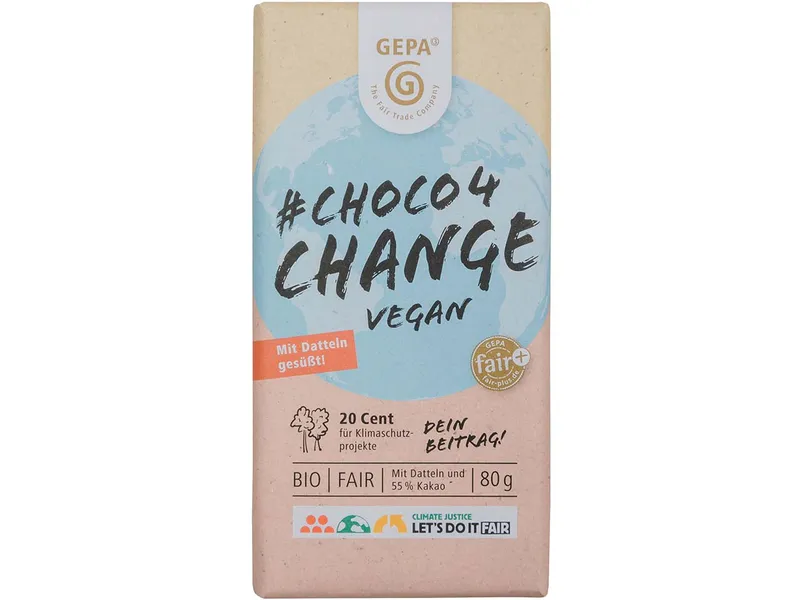 gepa GEPA Bio-Schokolade "Choco4Change", 80 g – Produktbild 1 von 1