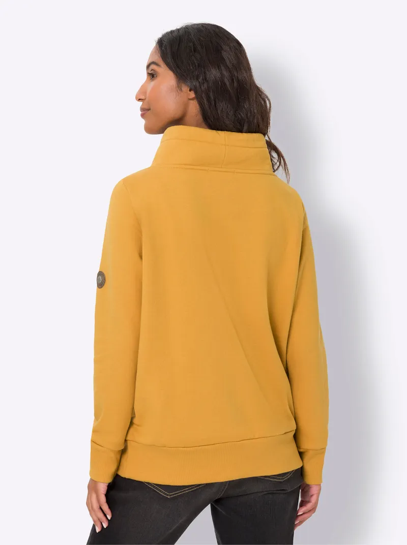 heine Sweatshirt ocker, Ocker, – Produktbild 2 von 2