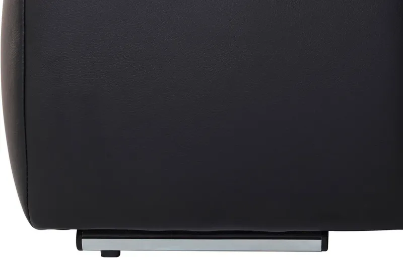 DOMO collection Ecksofa MORIC 300x172 cm, XXL-Sofa mit viel Platz, L-Form, auch in Cord, wahlweise mit Bettfunktion und Armteilverstellung. Schwarz-weiß-grau, Schwarz, – Produktbild 3 von 6