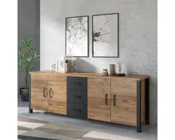 Home affaire Sideboard Olin, Breite 220cm – Produktbild 1 von 1