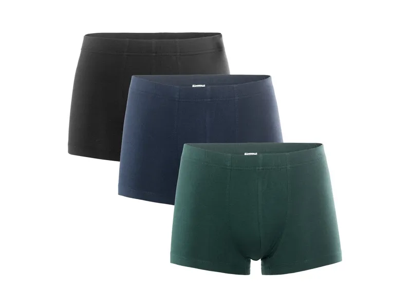 Living Crafts Living Crafts - Herren Pants, 3er-Pack (95% Bio-Baumwolle; 5% Elasthan), Mehrfarbig, – Produktbild 6 von 8