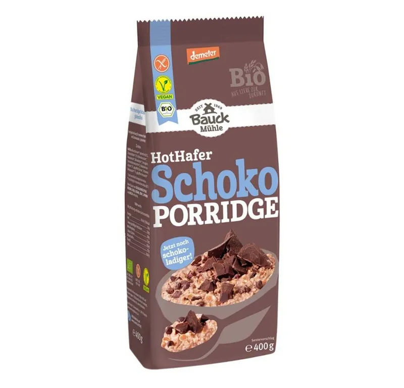 Bauck Mühle Mehl HotHafer - Schoko Porridge 400g – Produktbild 1 von 1