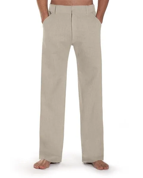 SCHAZAD Leinenhose APPROVAL-SLIM von SCHAZAD, Beige, – Produktbild 1 von 2