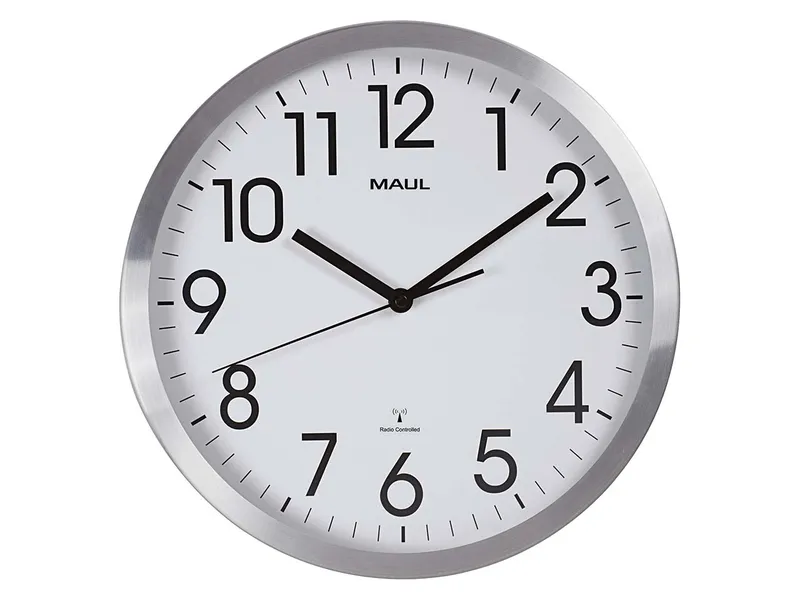 Maul MAUL Wanduhr 'MAULmove 40RC' aluminium – Produktbild 1 von 1
