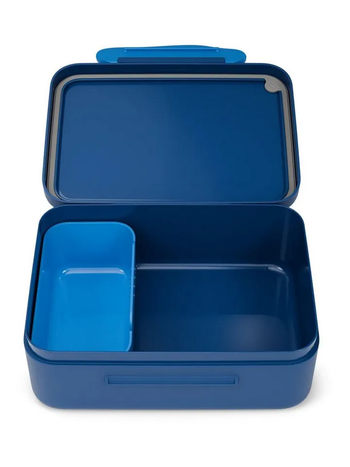 Ergobag Ergobag Lunchbox Brotdose, Kunststoff, (Brotdose, 1-tlg., 1x Brotdose), spülmaschinengeeignet bis 45 Grad, Handwäsche empfohlen, Blau, – Produktbild 7 von 8