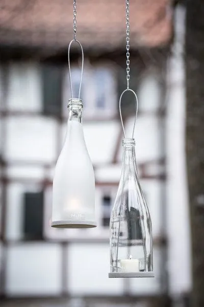 MaBe MaBe hängeWINDLICHT - tolles Geschenk & nachhaltiges Mitbringsel für als Garten Fans, Transparent, – Produktbild 3 von 4