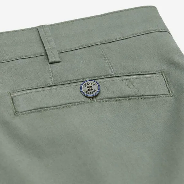 Meyer MEYER Chino in Two-Tone, Grün (oliv), – Produktbild 2 von 2