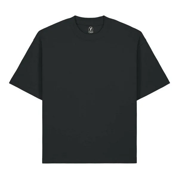 YTWOO YTWOO Heavy Weight Boxy T-Shirt, Schwarz, – Produktbild 1 von 2