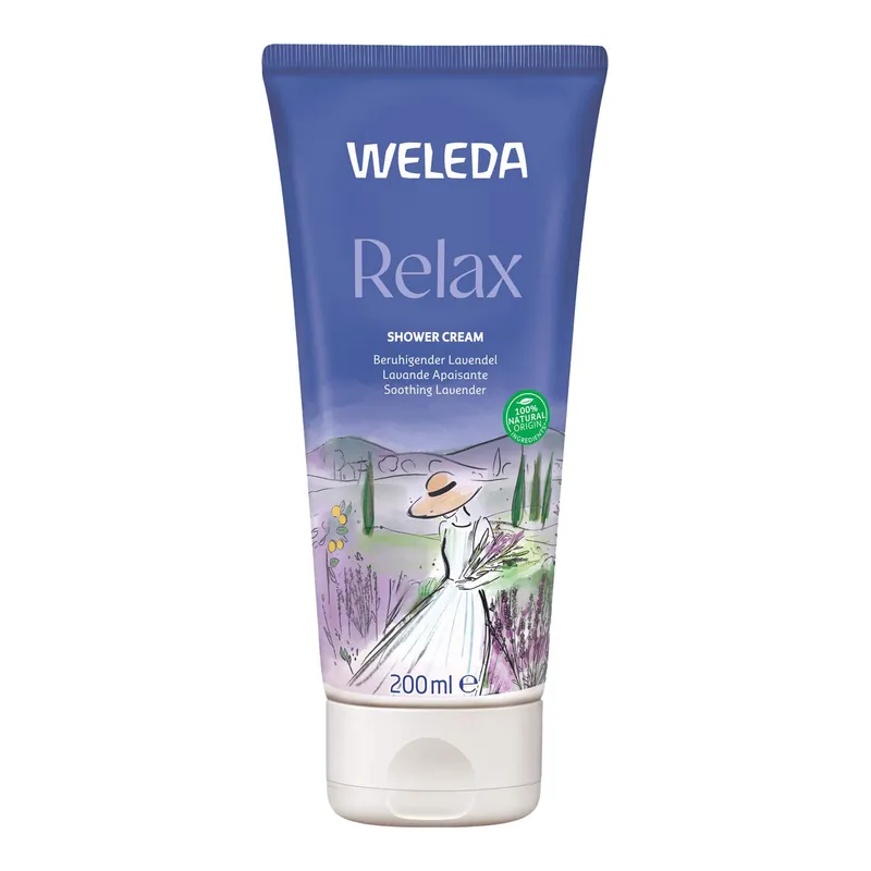 Weleda Weleda Relax Shower Cream Lavendel – Produktbild 1 von 4