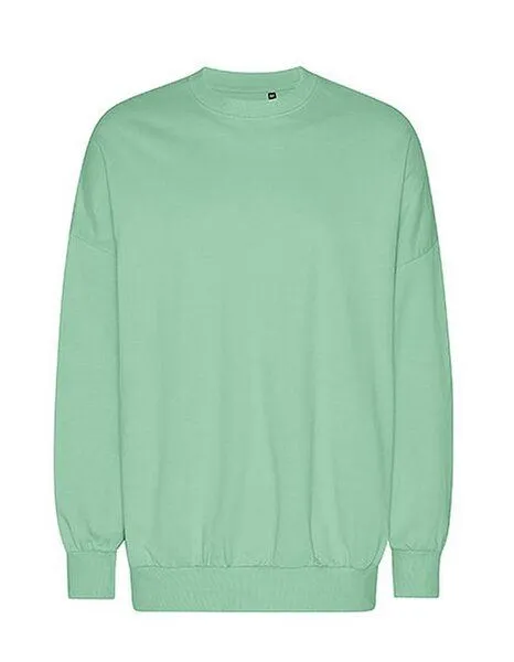 Neutral Neutral® Oversize Unisex Sweatshirt Tiger Cotton von Neutral Baumwolle in Umstellung zu Bio Baumwolle, Dusty mint, – Produktbild 2 von 4