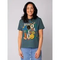 watapparel watapparel T-Shirt Frauen Good day to read a book – Produktbild 1 von 1