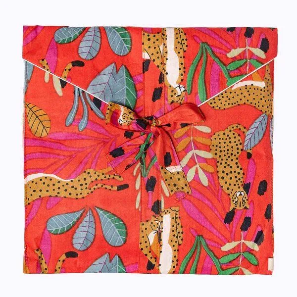KIKOONI KIKOONI Baumwoll Pyjama "Sleepy K", Safari sunset, – Produktbild 3 von 3