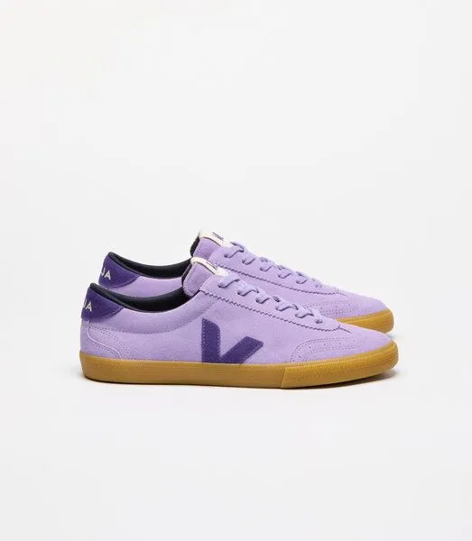 Veja Veja Damen-Sneakers Volley Suede Lavande Purple – Produktbild 4 von 4