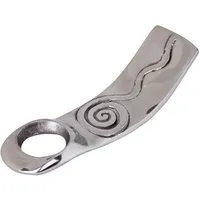 Mitienda Shop Mitienda Shop Weinflaschenhalter aus Zinn "Spirale" – Produktbild 1 von 1