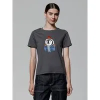 watapparel watapparel T-Shirt Frauen Pinguin, Anthracite, – Produktbild 1 von 1