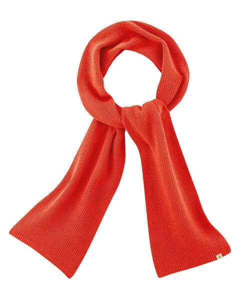 HempAge HempAge Schal Hanf/Bio-Baumwolle, Brick-182 orange, – Produktbild 1 von 5