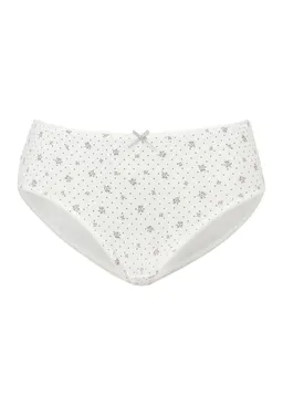 petite fleur by Lascana Jazz-Pants Slips creme, grau – Produktbild 1 von 1