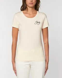 Human Family Human Family Bio Damen Rundhals-T-Shirt "Faith - Solidarity" aus Bio-Baumwolle – Produktbild 1 von 1