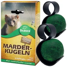 Silberkraft Silberkraft Silence Marder-Duftkugeln: Effektiver Langzeitschutz vor Marderschäden am Auto – Produktbild 1 von 1