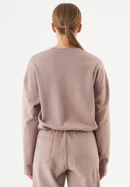 ORGANICATION ORGANICATION ESSENTIALS-SEDA- Sweatshirt aus Bio-Baumwolle, Mocha, – Produktbild 4 von 4