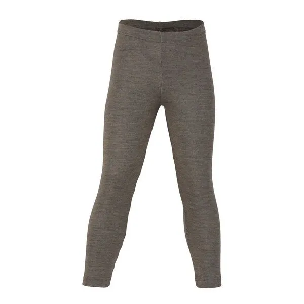 Engel natur Engel natur Kinder Leggings Bio-Schurwolle/Seide, Walnuss, – Produktbild 1 von 1
