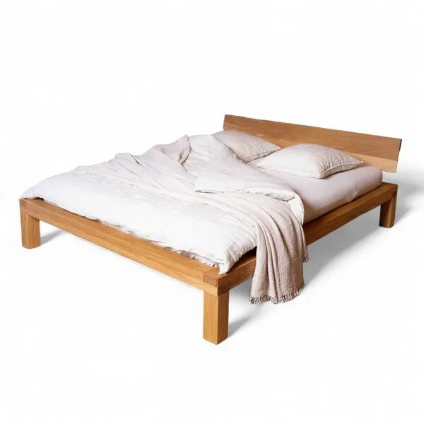 YAK holzraum YAK holzraum Bett YARON aus Eiche Massivholz in Überlänge – Produktbild 3 von 7