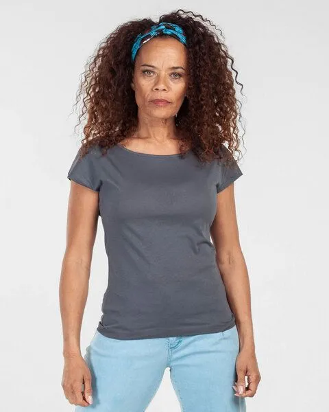 Alma & Lovis Alma & Lovis T-Shirt aus Bio-Baumwolle | Short Pure, Dunkelgrün, – Produktbild 1 von 4
