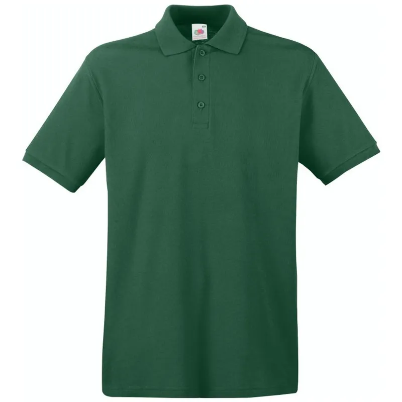 Fruit Of The Loom Fruit of the Loom Cotton Classics-16.3218 Piqué Polo Gr. S bottle green – Produktbild 1 von 1