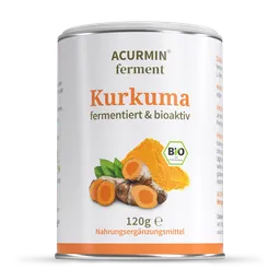 Cellavent Healthcare Fermentiertes Bio Kurkuma Pulver – Acurmin ferment 120 g / 120 Tage – Produktbild 1 von 1