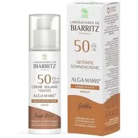 Laboratoires de Biarritz Laboratoires de Biarritz Alga Maris Getönte Sonnencreme Gesicht Beige LSF 50 50 ml – Produktbild 1 von 1