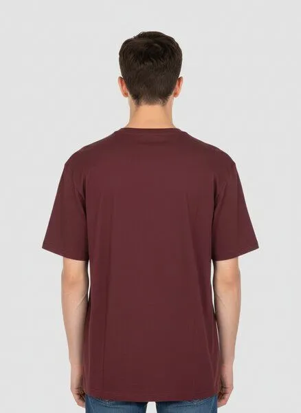 UNIPOLAR UNIPOLAR Basic T-Shirt Modell: Crafton, Burgundy (rot), – Produktbild 2 von 2