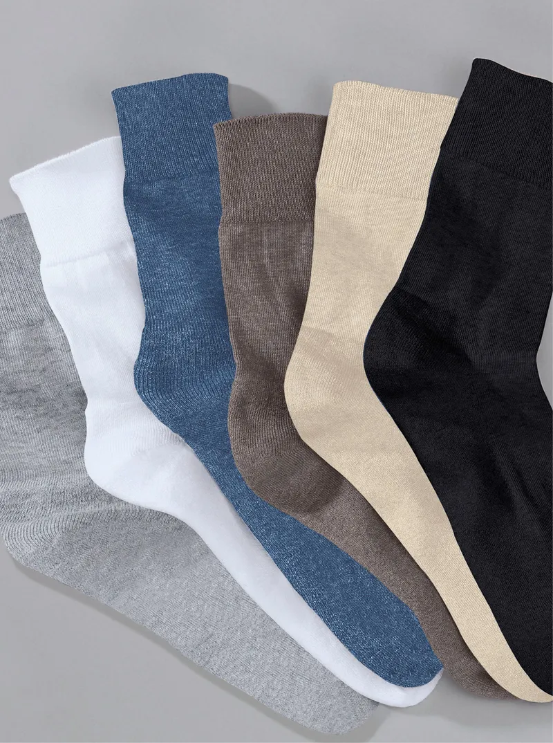 wäschepur Basicsocken hellgrau, Hellgrau, – Produktbild 1 von 1