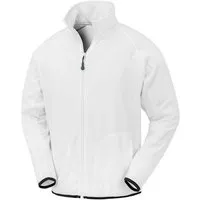 Result Genuine Recycled Result Genuine Recycled Recycelte Unisex leichte Fleecejacke Übergangsjacke Berufsbekleidung 5 Farben bis Gr. 4XL, Weiss, – Produktbild 1 von 1