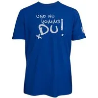 Spirit of Hamburg Spirit of Hamburg Biobaumwoll T-Shirt mit Spruch „Und nu kommst Du!“, Blau, – Produktbild 1 von 1