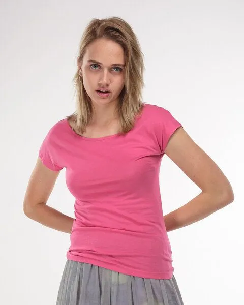 Alma & Lovis Alma & Lovis T-Shirt aus Bio-Baumwolle | Short Pure, Pink, – Produktbild 2 von 4