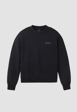 recolution Recolution Damen vegan Sweatshirt Nerine Think Positive Schwarz – Produktbild 1 von 1