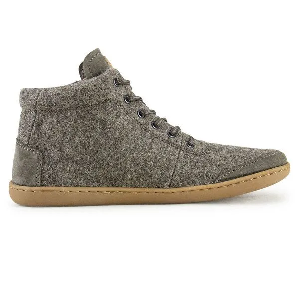 Doghammer Doghammer Winter-Barfußschuh aus deutscher Wolle - Terrar Wool High, Grau (greyish), – Produktbild 3 von 3