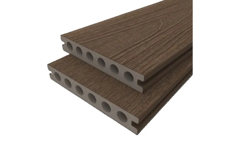 woodstore24 WPC Terrassendiele, coextrudiert, Hohlkammerdiele, braun, 23 x 138 mm, Länge 3 m – Produktbild 1 von 1