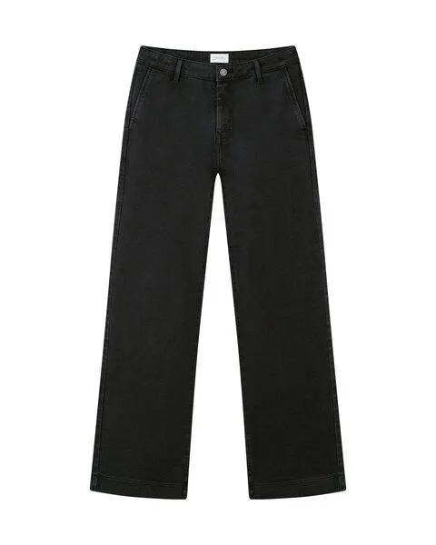 DAWN DAWN Glow Flared - vintage black, Schwarz (vintage black), – Produktbild 2 von 4
