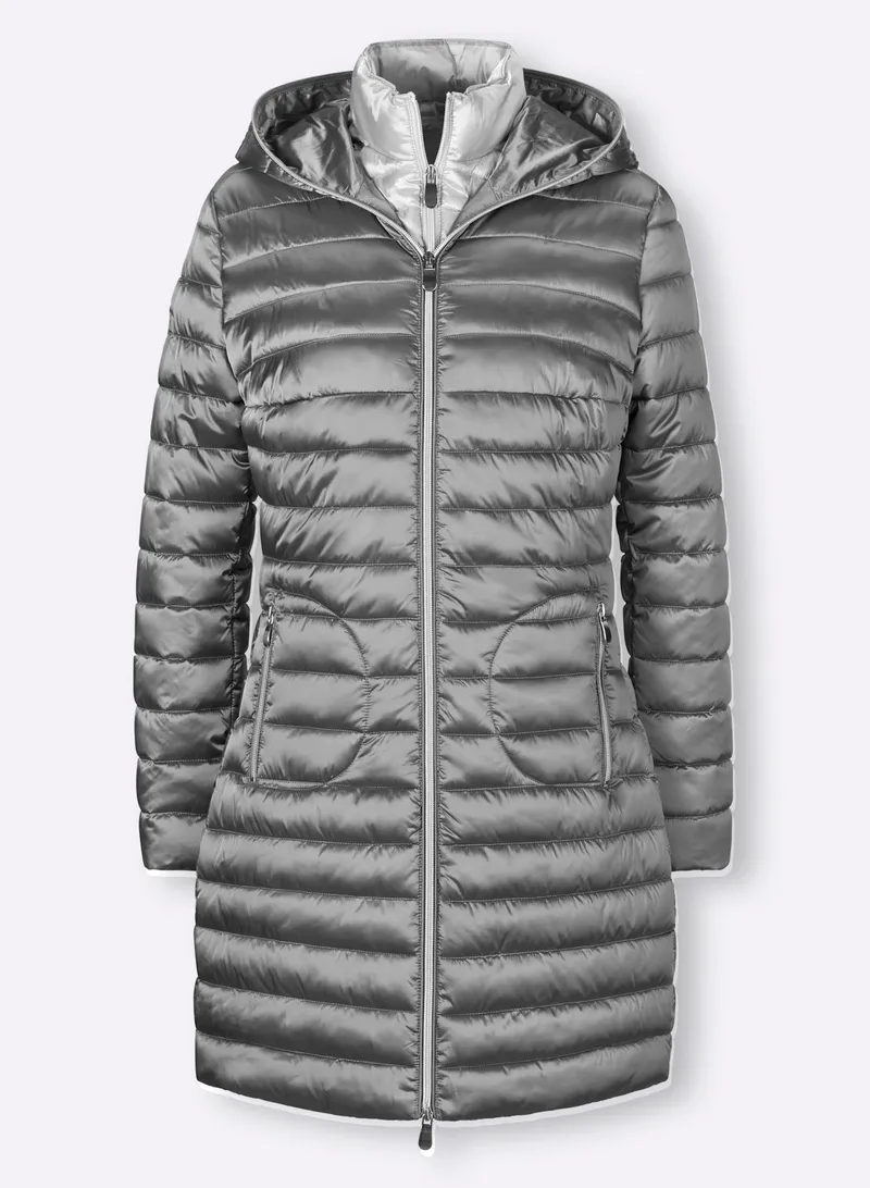 heine Steppjacke, Anthrazit-steingrau, – Produktbild 2 von 2