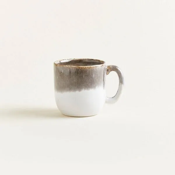 onomao onomao Tasse - Traditionell, Steingrau dipped, – Produktbild 1 von 4
