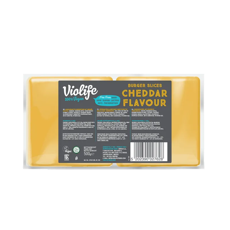 Scheiben Cheddar Geschmack, 500g – Produktbild 1 von 1