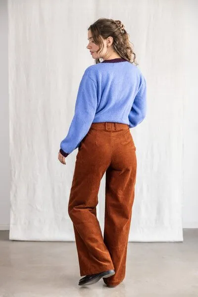 Jyoti - Fair Works Jyoti - Fair Works Bio-Baumwollcord Hose Suhrutam, Masala, – Produktbild 3 von 4