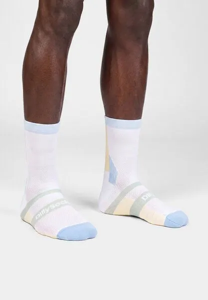 DillySocks DillySocks Sportsocken „Active Performance“, Weiss,blau, – Produktbild 2 von 4