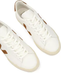 Veja Veja Damen-Sneaker Campo Leather White Cognac – Produktbild 1 von 1