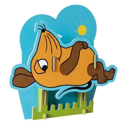 WERKHAUS WERKHAUS Kindergarderobe Maus Blau aus Holz – Produktbild 1 von 1