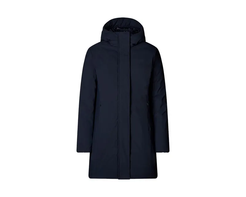 Save The Duck Save The Duck Parka Leyla Damen Winterjacke, Wintermantel, Regenmantel, Kapuzenjacke, Funktionsjacke, Blau, – Produktbild 1 von 3